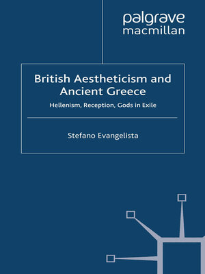 cover image of British Aestheticism and Ancient Greece